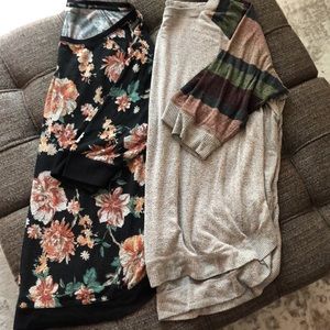 Maurices 3X women’s light sweater shirt bundle